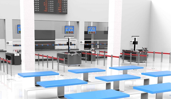 視覺結算 智慧食堂下的社區餐飲黑科技！