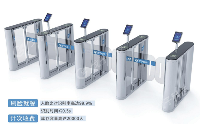 人臉識別通道閘機 智能道閘有哪些優點？